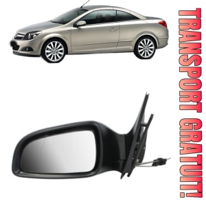 Oglinda Stanga OPEL ASTRA H TwinTop (A04) din 2005 - 2010, Auto, Reglaj mecanic, Completa