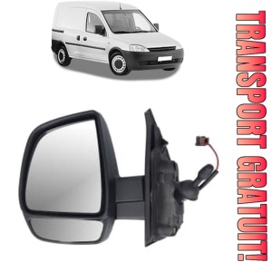Oglinda Stanga OPEL COMBO Box Body/MPV din 2001 - 2012, Auto, Reglaj mecanic, Completa