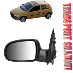 Oglinda Stanga OPEL CORSA C (X01) din 2000 - 2009, Auto, Reglaj electric, Completa