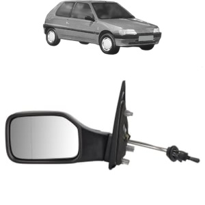 Oglinda Stanga PEUGEOT 106 I (1A, 1C) din 1991 - 1996, Auto, Reglaj mecanic, Completa - Img 2