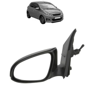 Oglinda Stanga PEUGEOT 108 din 2014 - 2018, Auto, Reglaj mecanic, Completa - Img 2