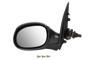 Oglinda Stanga PEUGEOT 206 Van din 2001 - 2009, Auto, Reglaj mecanic, Completa - Img 3
