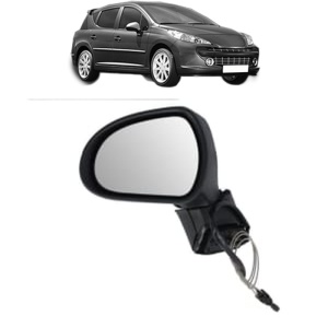 Oglinda Stanga PEUGEOT 207 SW (WK_) din 2007 - 2013, Auto, Reglaj mecanic, Completa - Img 2