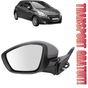 Oglinda Stanga PEUGEOT 208 Hatchback Van (CR_) din 2013 - 2019, Auto, Reglaj electric, Completa