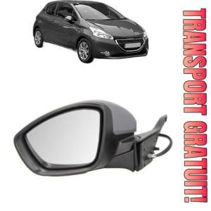 Oglinda Stanga PEUGEOT 208 Hatchback Van (CR_) din 2013 - 2019, Auto, Reglaj electric, Completa