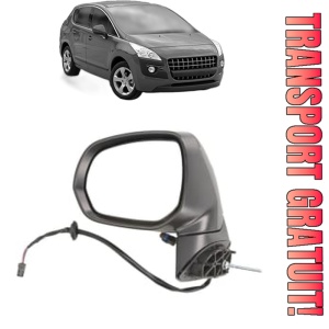 Oglinda Stanga PEUGEOT 3008 Van (0U_) din 2009 - 2016, Auto, Reglaj electric, Completa