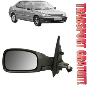 Oglinda Stanga PEUGEOT 306 (7B, N3, N5) din 1994 - 2001, Auto, Reglaj electric, Completa