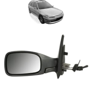 Oglinda Stanga PEUGEOT 306 Estate Van (N_, 7_) din 1997 - 2000, Auto, Reglaj mecanic, Completa - Img 2
