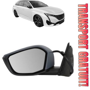 Oglinda Stanga PEUGEOT 308 SW III (FC_, FJ_, FR_, F4_, FN_) din 2021 - 2023, Auto, Reglaj electric, Completa