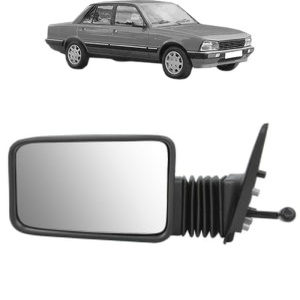 Oglinda Stanga PEUGEOT 505 (551A) din 1981 - 1995, Auto, Reglaj mecanic, Completa - Img 2