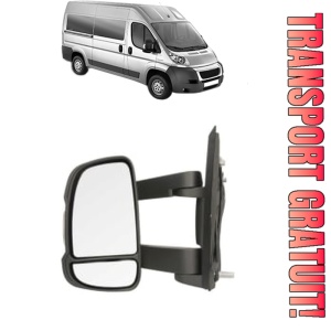 Oglinda Stanga PEUGEOT BOXER Bus din 2006 - 2023, Auto, Reglaj manual, Completa