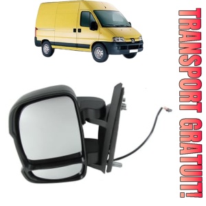 Oglinda Stanga PEUGEOT BOXER Van din 2006 - 2023, Auto, Reglaj electric, Completa