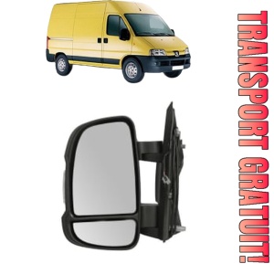Oglinda Stanga PEUGEOT BOXER Van din 2006 - 2023, Auto, Reglaj manual, Completa