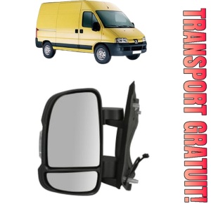 Oglinda Stanga PEUGEOT BOXER Van din 2006 - 2023, Auto, Reglaj manual, Completa