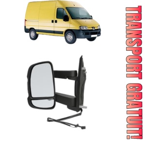 Oglinda Stanga PEUGEOT BOXER Van din 2006 - 2023, Auto, Reglaj manual, Completa