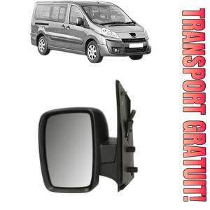 Oglinda Stanga PEUGEOT EXPERT TEPEE (VF3X_) din 2007 - 2016, Auto, Reglaj mecanic, Completa