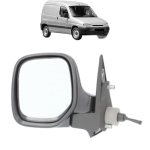 Oglinda Stanga PEUGEOT PARTNER Box Body/MPV (5_, G_) din 1996 - 2015, Auto, Reglaj mecanic, Completa - Img 2