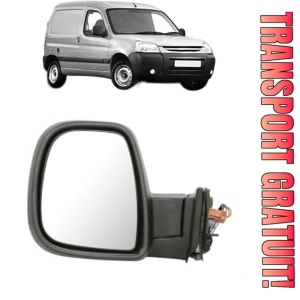 Oglinda Stanga PEUGEOT PARTNER Box Body/MPV din 2008 - 2016, Auto, Reglaj electric, Completa