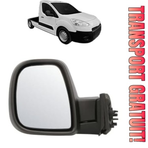Oglinda Stanga PEUGEOT PARTNER Platform/Chassis din 2009 - 2015, Auto, Reglaj electric, Completa