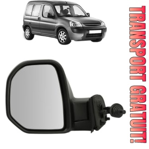 Oglinda Stanga PEUGEOT PARTNER TEPEE din 2008 - 2018, Auto, Reglaj mecanic, Completa