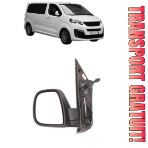 Oglinda Stanga PEUGEOT TRAVELLER Bus (V_) din 2016 - 2025, Auto, Reglaj mecanic, Completa