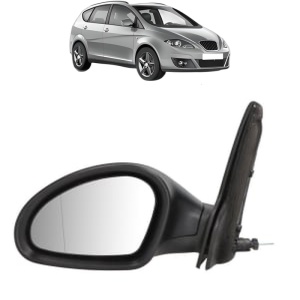 Oglinda Stanga SEAT ALTEA din 2004 - 2015, Auto, Reglaj mecanic, Completa - Img 2