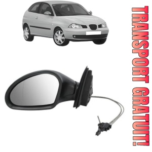 Oglinda Stanga SEAT IBIZA III (6L1) din 2002 - 2009, Auto, Reglaj mecanic, Completa
