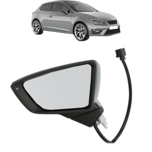 Oglinda Stanga SEAT LEON SC (5F5) din 2013 - 2018, Auto, Reglaj electric, Completa - Img 2