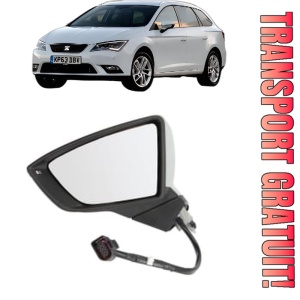 Oglinda Stanga SEAT LEON ST Estate Van (5F8) din 2014 - 2020, Auto, Reglaj electric, Completa