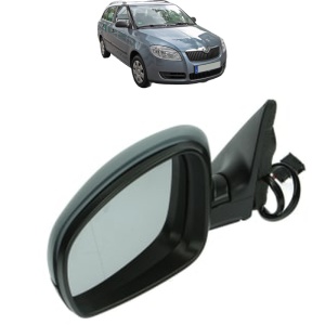 Oglinda Stanga SKODA FABIA II Combi (545) din 2007 - 2014, Auto, Reglaj electric, Completa - Img 2