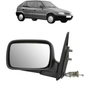 Oglinda Stanga SKODA FELICIA I (6U1) din 1994 - 1998, Auto, Reglaj mecanic, Completa - Img 2