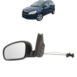 Oglinda Stanga SKODA ROOMSTER din 2006 - 2015, Auto, Reglaj mecanic, Completa - Img 2