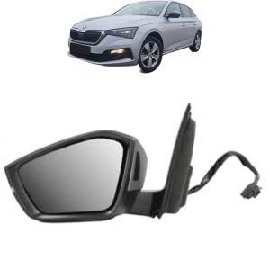 Oglinda Stanga SKODA SCALA (NW1) din 2019 - 2020, Auto, Reglaj electric, Completa - Img 2