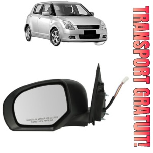 Oglinda Stanga SUZUKI SWIFT III (MZ, EZ) din 2005 - 2015, Auto, Reglaj electric, Completa