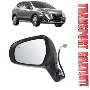 Oglinda Stanga SUZUKI SX4 S-CROSS (JY) din 2013 - 2022, Auto, Reglaj electric, Completa