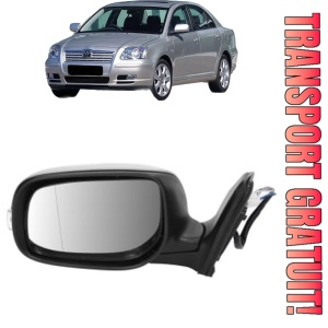 Oglinda Stanga TOYOTA AVENSIS Saloon (_T25_) din 2003 - 2008, Auto, Reglaj electric, Completa