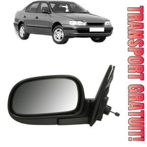 Oglinda Stanga TOYOTA CARINA E VI Saloon (_T19_) din 1992 - 1997, Auto, Reglaj mecanic, Completa