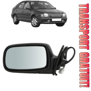 Oglinda Stanga TOYOTA COROLLA Liftback (_E11_) din 1997 - 2002, Auto, Reglaj electric, Completa