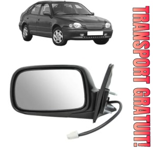 Oglinda Stanga TOYOTA COROLLA Liftback (_E11_) din 1997 - 2002, Auto, Reglaj electric, Completa