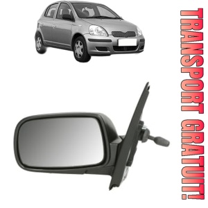 Oglinda Stanga TOYOTA YARIS (_P1_) din 1999 - 2005, Auto, Reglaj mecanic, Completa