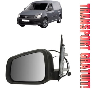 Oglinda Stanga Volkswagen CADDY IV MPV (SAB, SAJ) din 2015 - 2020, Auto, Reglaj electric, Completa