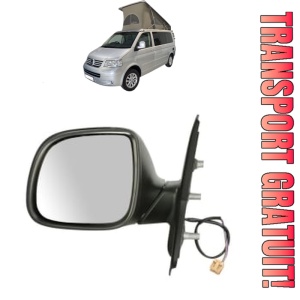 Oglinda Stanga Volkswagen CALIFORNIA T5 Camper (7EC, 7EF, 7EG, 7HF, 7HC) din 2007 - 2015, Auto, Reglaj electric, Completa