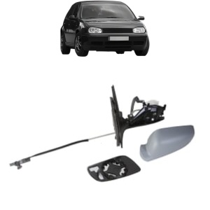 Oglinda Stanga Volkswagen GOLF IV Van (1J1) din 1997 - 2004, Auto, Reglaj mecanic, Completa - Img 2