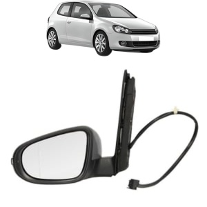 Oglinda Stanga Volkswagen GOLF VI (5K1) din 2008 - 2013, Auto, Reglaj electric, Completa - Img 2