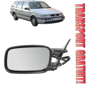 Oglinda Stanga Volkswagen PASSAT B3/B4 (315, 3A5) din 1989 - 1996, Auto, Reglaj electric, Completa