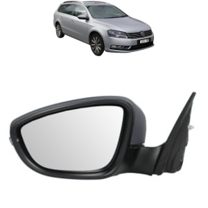 Oglinda Stanga Volkswagen PASSAT B7 Estate Van (365) din 2011 - 2014, Auto, Reglaj electric, Completa - Img 2