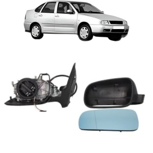 Oglinda Stanga Volkswagen POLO III CLASSIC (6V2) din 1995 - 2002, Auto, Reglaj electric, Completa - Img 2