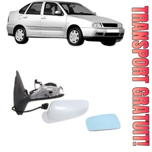 Oglinda Stanga Volkswagen POLO III CLASSIC (6V2) din 1995 - 2002, Auto, Reglaj electric, Completa