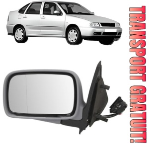 Oglinda Stanga Volkswagen POLO III CLASSIC (6V2) din 1995 - 2002, Auto, Reglaj electric, Completa