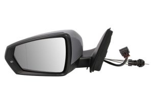 Oglinda Stanga Volkswagen POLO VI (AW1, BZ1, AE1) din 2017 - 2021, Auto, Reglaj mecanic, Completa - Img 3